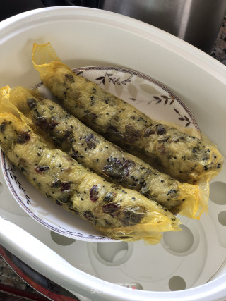 蔓越莓糯米卷的做法步骤：6