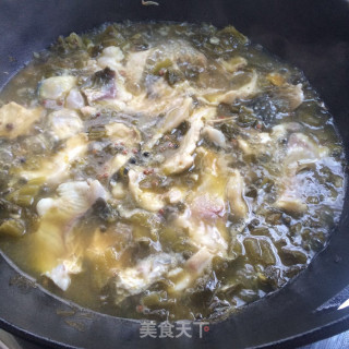 家常酸菜鱼的做法步骤：11