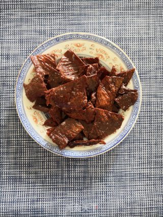 香煎牛肉干的做法步骤：5