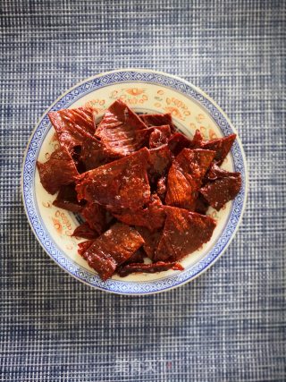 香煎牛肉干的做法步骤：7