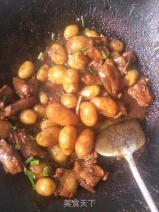 小土豆烧排骨的做法步骤：11