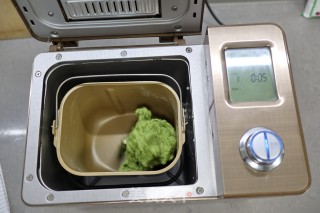艾草红豆馒头卷的做法步骤：6