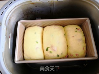 南瓜香葱吐司的做法步骤：14