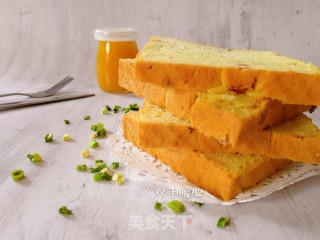 南瓜香葱吐司的做法步骤：16