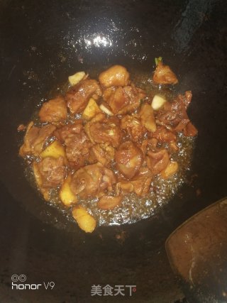 鸡肉炒黄瓜的做法步骤：3