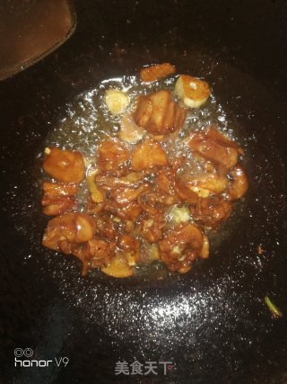 鸡肉炒黄瓜的做法步骤：4