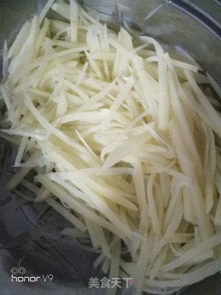 肉末土豆丝的做法步骤：5