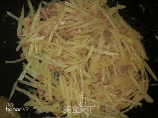 肉末土豆丝的做法步骤：7