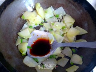 尖椒土豆片小炒肉的做法步骤：7