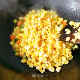 玉米虾仁的做法步骤：10