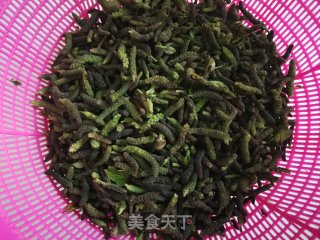 蒸楮桃穗的做法步骤：1