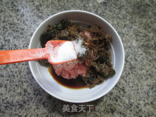 梅干菜蒸肉末的做法步骤：8