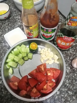 甜酸菠萝鱼的做法步骤：3