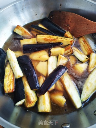 茄子炖土豆的做法步骤：8