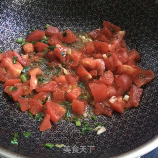 番茄南瓜鱼鱼的做法步骤：4
