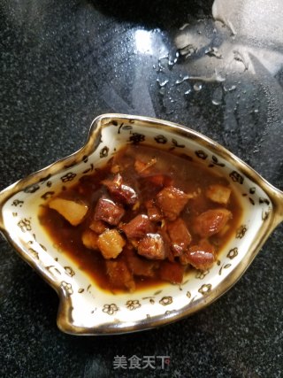 肉酱拌茄子的做法步骤：2
