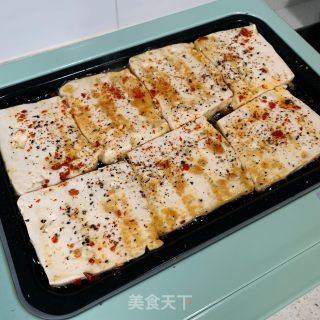 香煎嫩豆腐的做法步骤：6