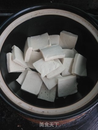 千页豆腐火腿粉丝煲的做法步骤：5