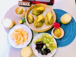 玉米????南瓜包的做法步骤：20