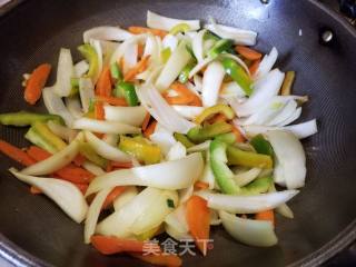 清炒大杂烩的做法步骤：7
