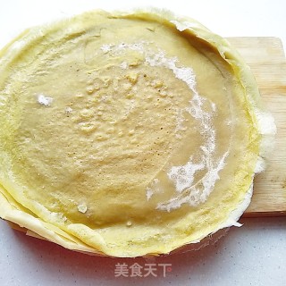 红薯粉鸡蛋皮的做法步骤：13