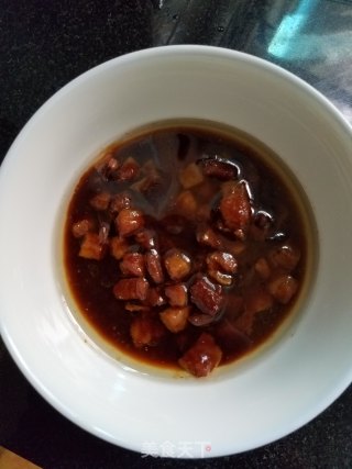 肉酱拌河粉的做法步骤：2
