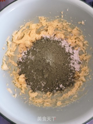 抹茶随心饼干的做法步骤：7