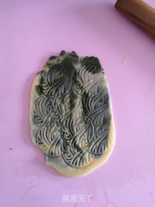 抹茶随心饼干的做法步骤：9