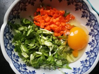 马兰头鸡蛋煎饼的做法步骤：3