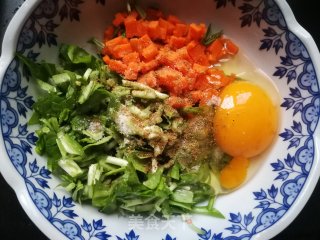 马兰头鸡蛋煎饼的做法步骤：4