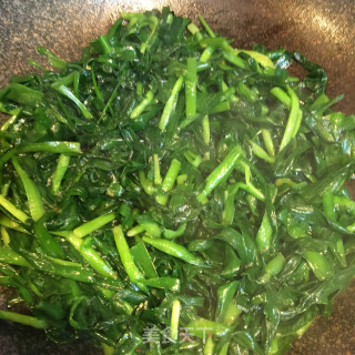 清炒韭菜的做法步骤：5