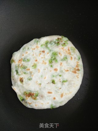 榆钱烫面饼的做法步骤：9