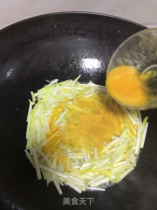 韭黄煎蛋的做法步骤：4
