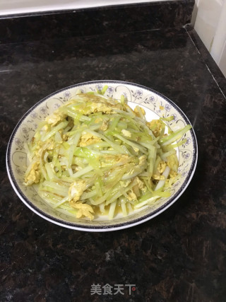 韭黄煎蛋的做法步骤：6