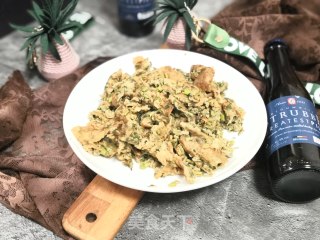 香椿煎鸡蛋的做法步骤：6