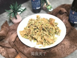 香椿煎鸡蛋的做法步骤：7