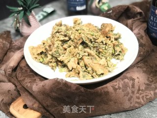 香椿煎鸡蛋的做法步骤：8