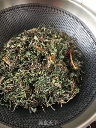 炒苦菜茶的做法步骤：6
