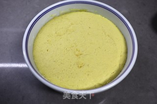 玉米面丸子发糕的做法步骤：6