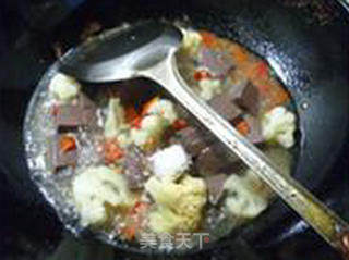 鹅血花菜的做法步骤：8