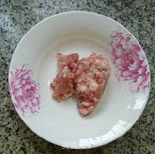 芽菜肉末炒茭白的做法步骤：2