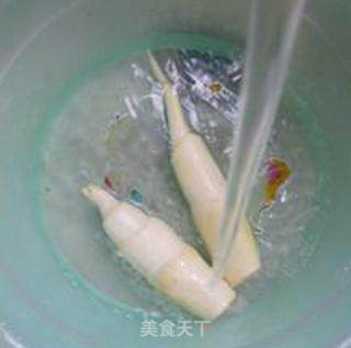 芽菜肉末炒茭白的做法步骤：4