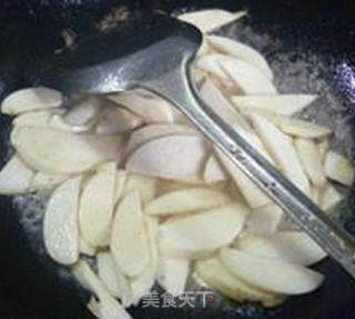 毛豆茭白炒牛肉的做法步骤：10