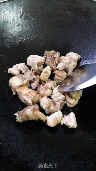 菠萝烧排骨的做法步骤：6