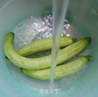 河虾炒丝瓜的做法步骤：3