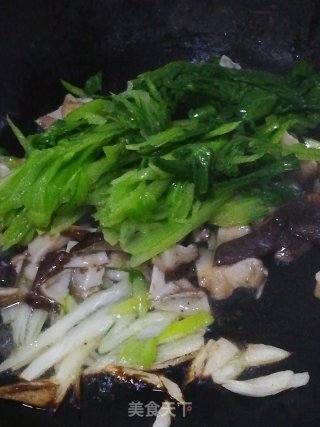 香菇青菜的做法步骤：5