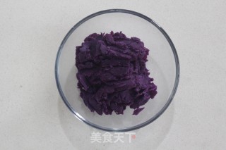 中种大理石紫薯吐司的做法步骤：6