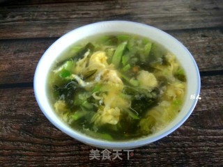 西葫芦紫菜蛋花汤的做法步骤：8