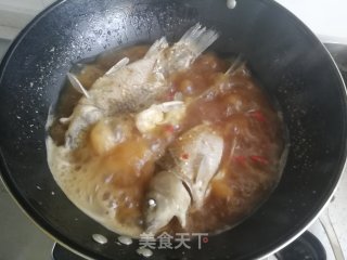 红烧野生杂鱼的做法步骤：5