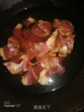 鸭肉焖萝卜条的做法步骤：3